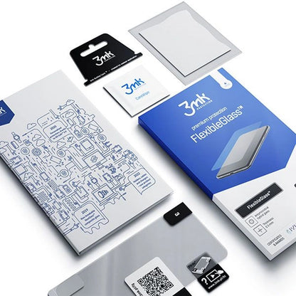 3MK FlexibleGlass Displayschutzfolie für Xiaomi Poco X7 Pro, Flexibles Glas, Vollkleber
