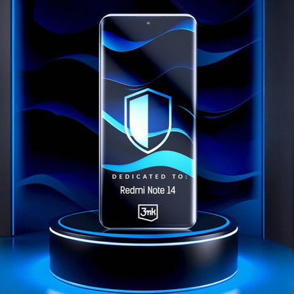 3MK FlexibleGlass Displayschutzfolie für Xiaomi Redmi Note 14 5G, Flexibles Glas, Vollklebend