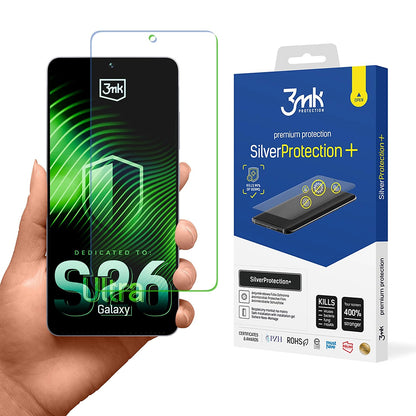 Schutzfolie 3MK Silver Protect+ für Samsung Galaxy S26 Ultra S948, Kunststoff