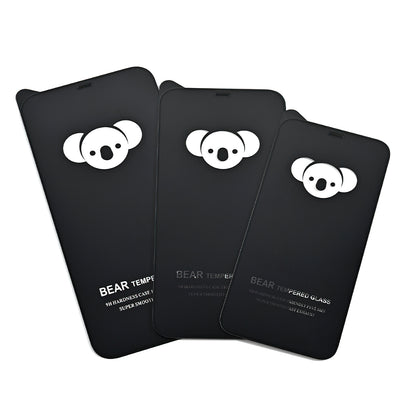 Bear HD Displayschutzfolie für Oppo Reno14 F / Reno14, gehärtetes Glas, Full Glue, Schwarz