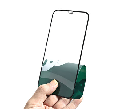 Bear Super Hard Displayschutzfolie für Apple iPhone 18 Pro Max / 17 Pro Max / 16 Pro Max, gehärtetes Glas, Vollkleber, 3D, Schwarz