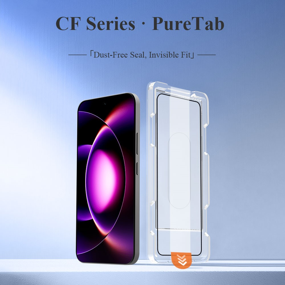 Lereach Screen Protector for Xiaomi 17T Pro, Tempered Glass, Full Glue, Black