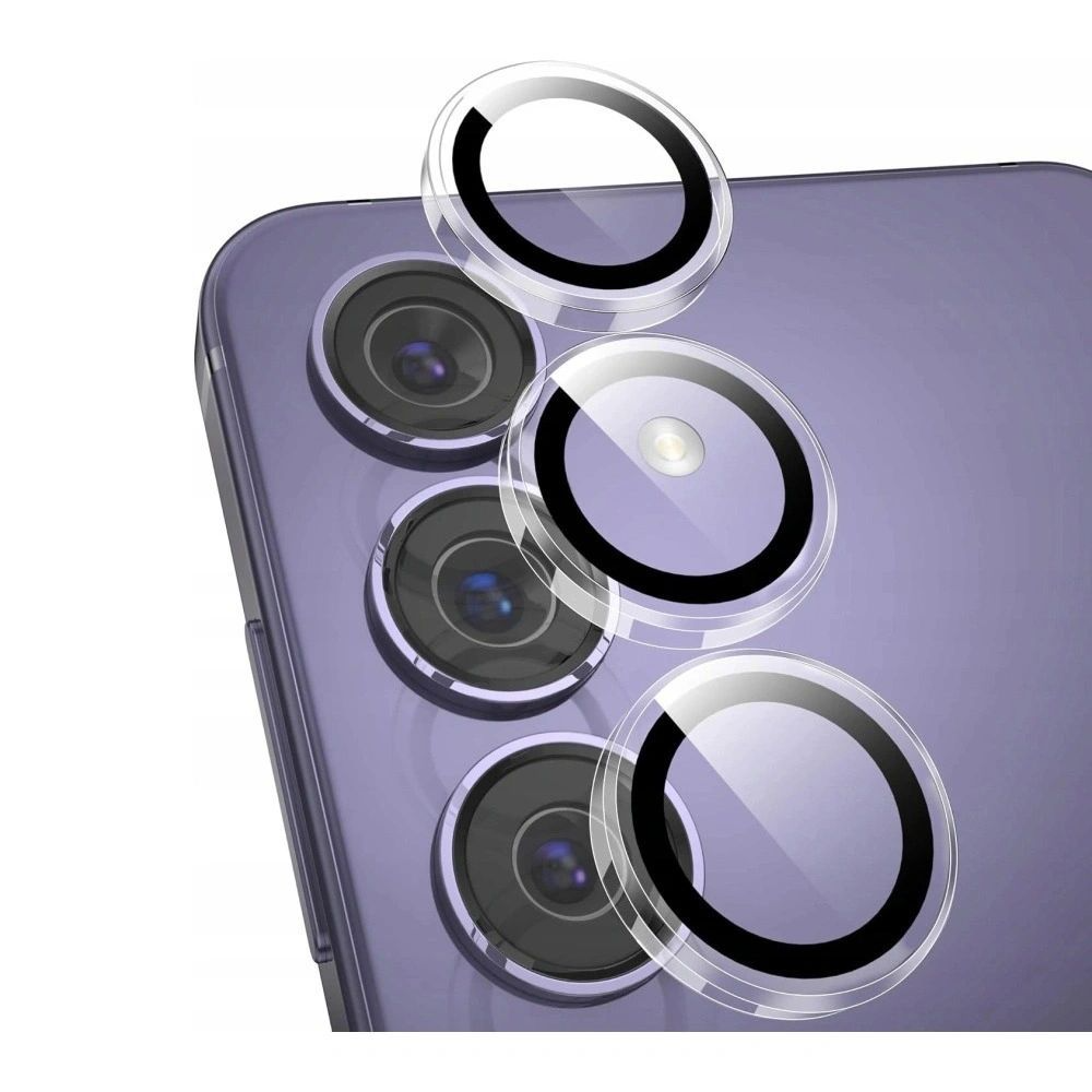 Schutzfolie für Bildschirm und Rückkamera Tech-Protect Quick Set+ für Samsung Galaxy A57 5G, gehärtetes Glas, Vollkleber, Set 3 Stück