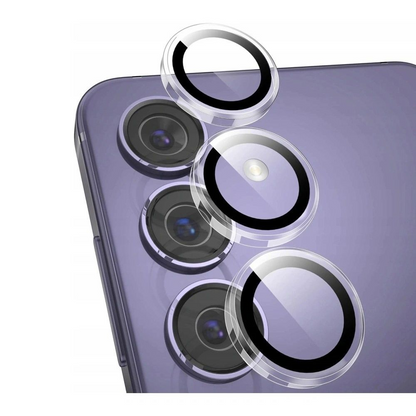 Schutzfolie für Bildschirm und Rückkamera Tech-Protect Quick Set+ für Samsung Galaxy A57 5G, gehärtetes Glas, Vollkleber, Set 3 Stück