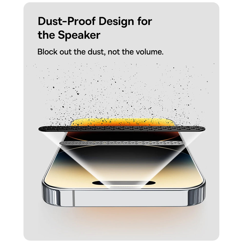 Schutzfolie Anank 5X Reinforced für Apple iPhone 17 Pro, Gehärtetes Glas, Vollverklebung, 2.5D, Schwarz