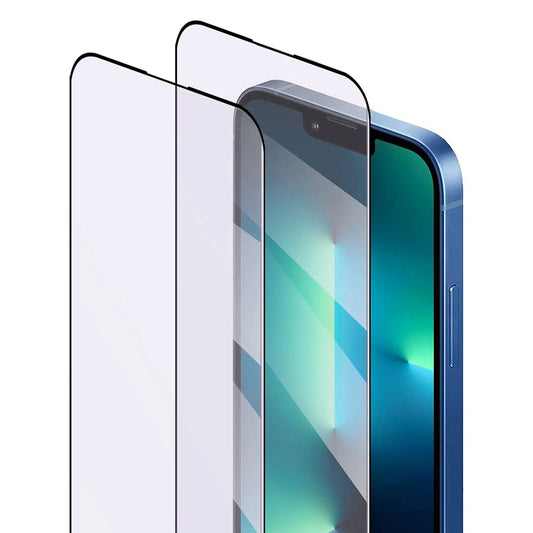 Schutzfolie Anti Blue Light Anank 5X Verstärkt für Apple iPhone 17 Pro Max, Gehärtetes Glas, Vollverklebung, 2.5D, Schwarz