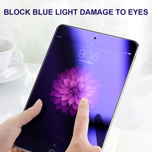 Anti-Blue-Light-Schutzfolie Lito Classic für Apple iPad Pro 13 (2024), gehärtetes Glas, Full Glue, 2.5D
