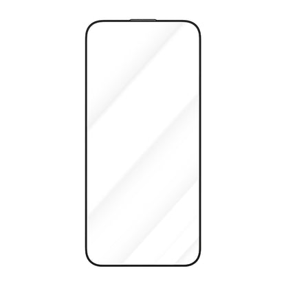 Blueo Crystal Anti-Kratz Schutzfolie für Apple iPhone 16 Pro Max, gehärtetes Glas, Vollkleber, Schwarz