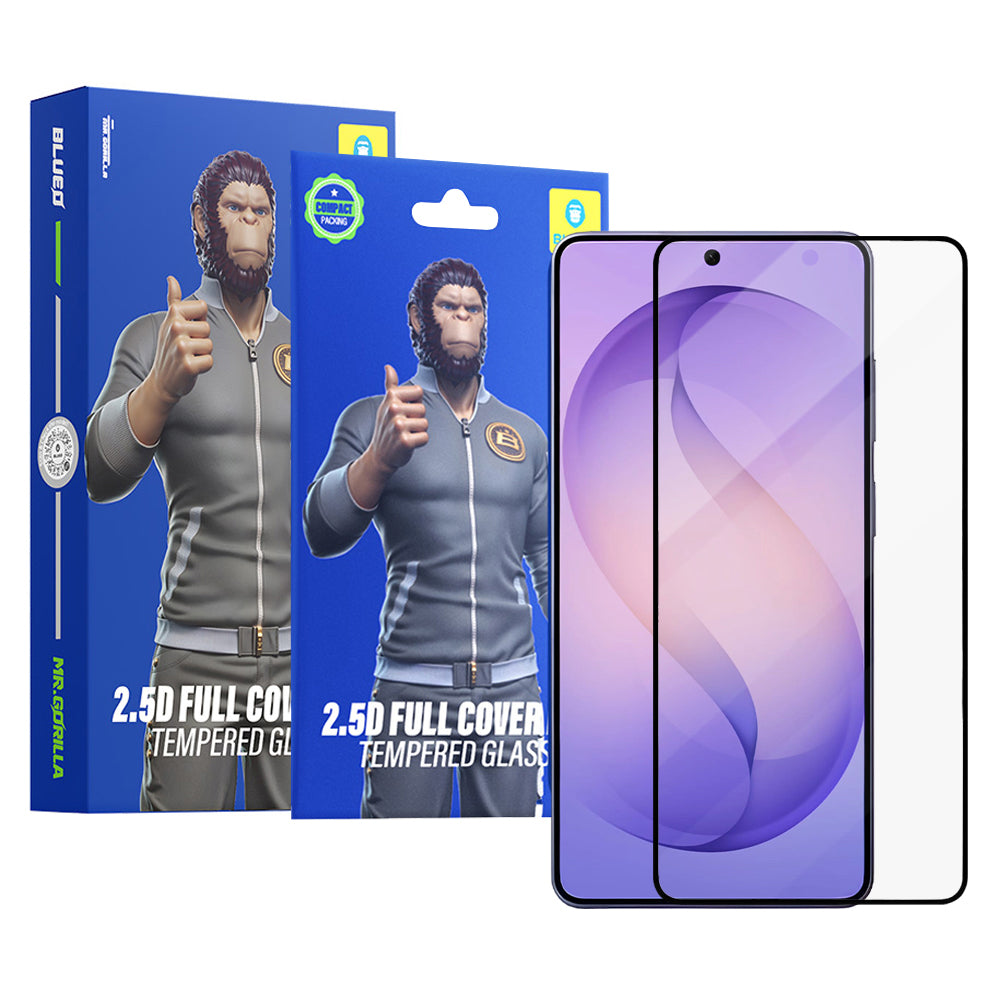 Schutzfolie Blueo HD für Samsung Galaxy S26 Ultra S948, gehärtetes Glas, Full Glue, 2.5D, Set mit 5 Stücken, Schwarz