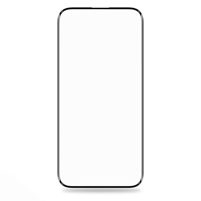 Blueo Silk HD Displayschutzfolie für Apple iPhone 12 Pro Max, gehärtetes Glas, Full Glue, 5er-Set, 2.5D, Schwarz