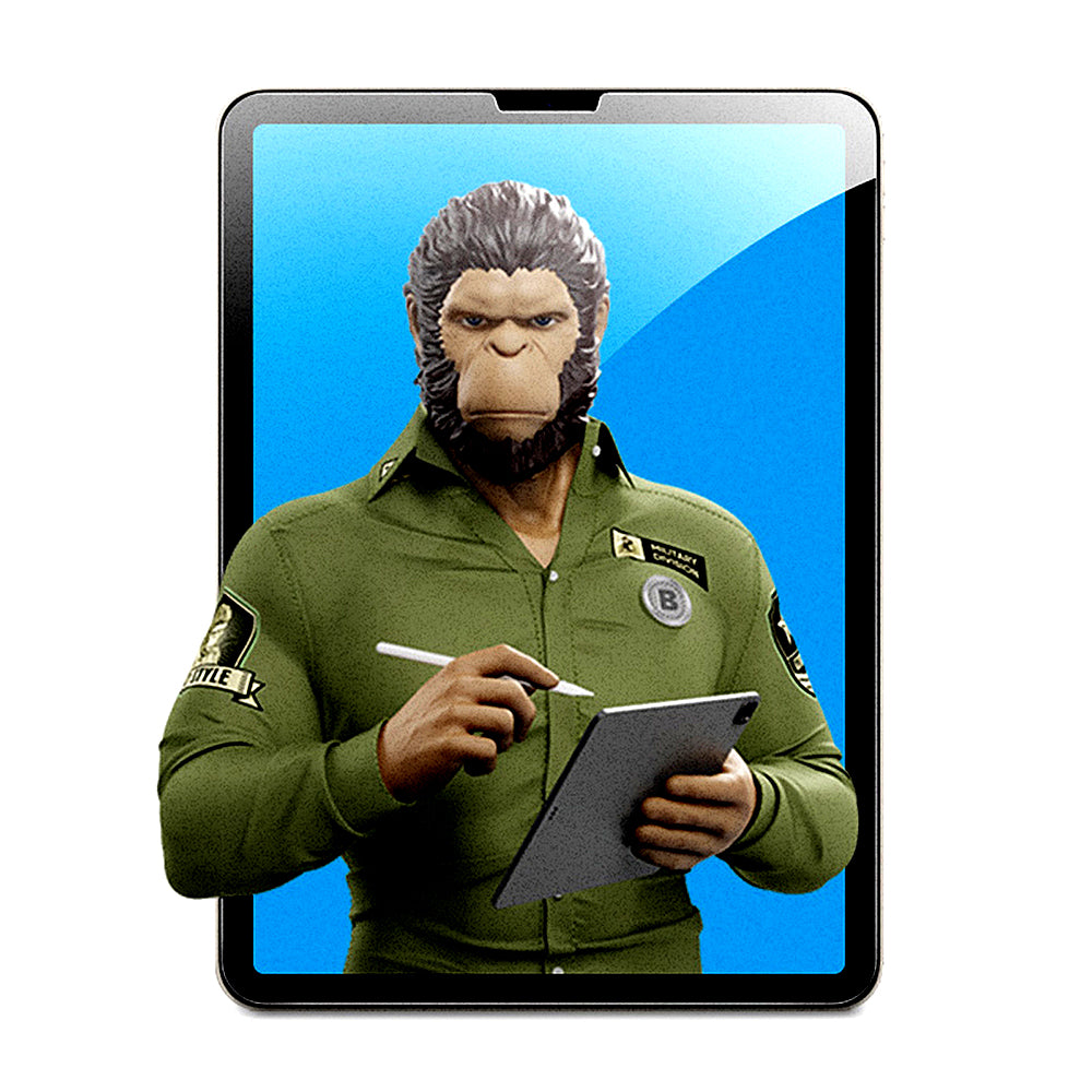 Blueo Special Writing Displayschutzfolie für Apple iPad 10.2 (2021) / 10.2 (2020) / 10.2 (2019), Kunststoff