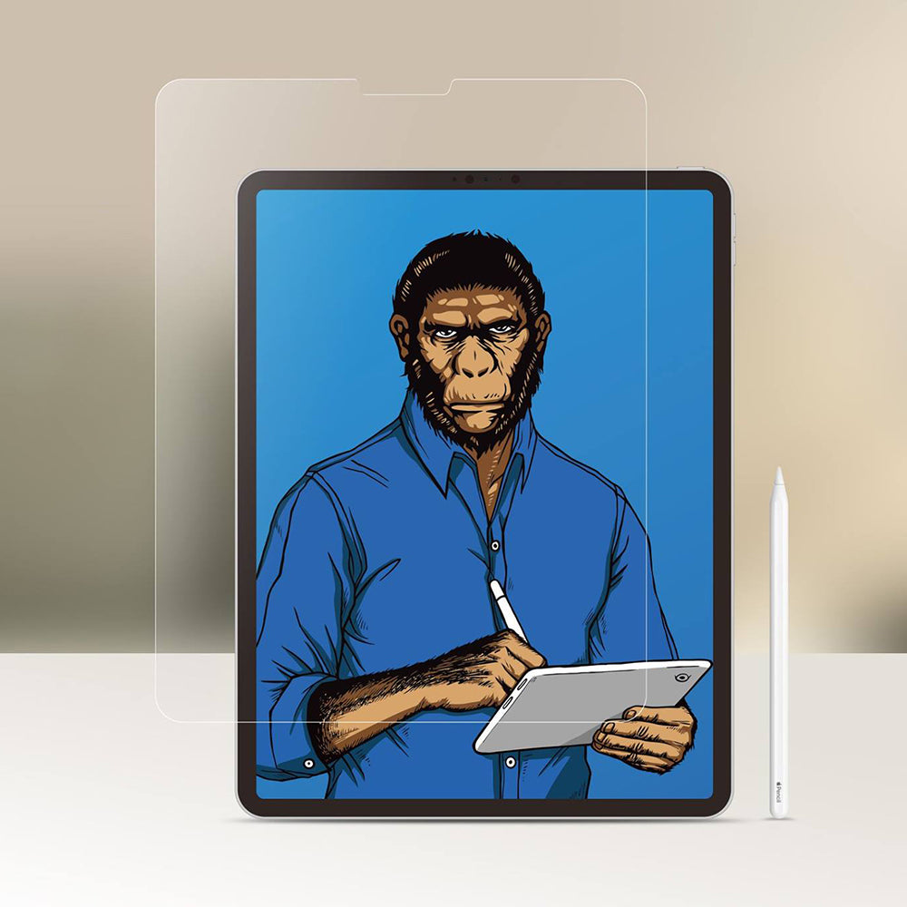 Blueo Spezial-Schreibschutzfolie für Apple iPad Pro 11 (2024), Kunststoff