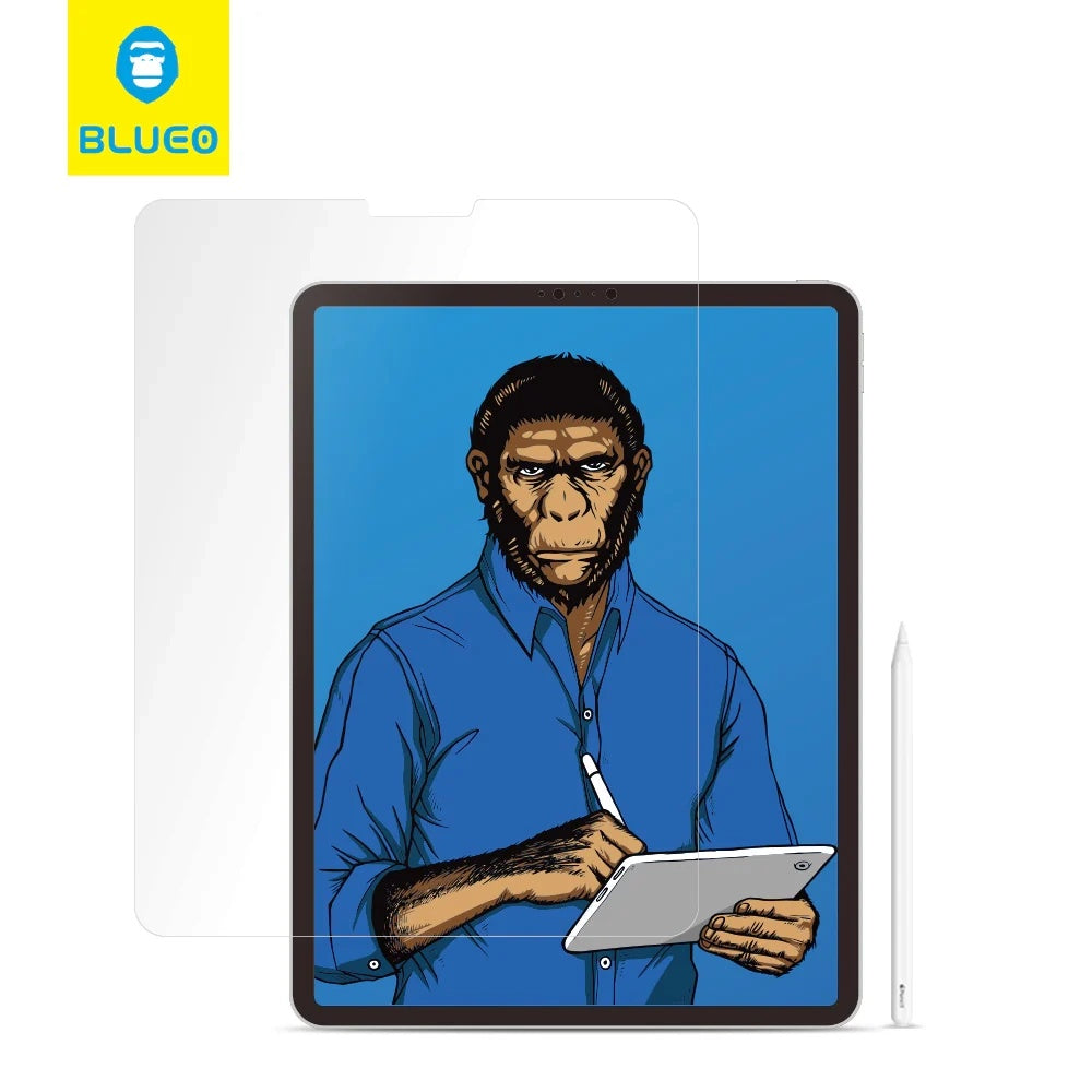 Blueo Spezial-Schreibschutzfolie für Apple iPad Pro 11 (2024), Kunststoff