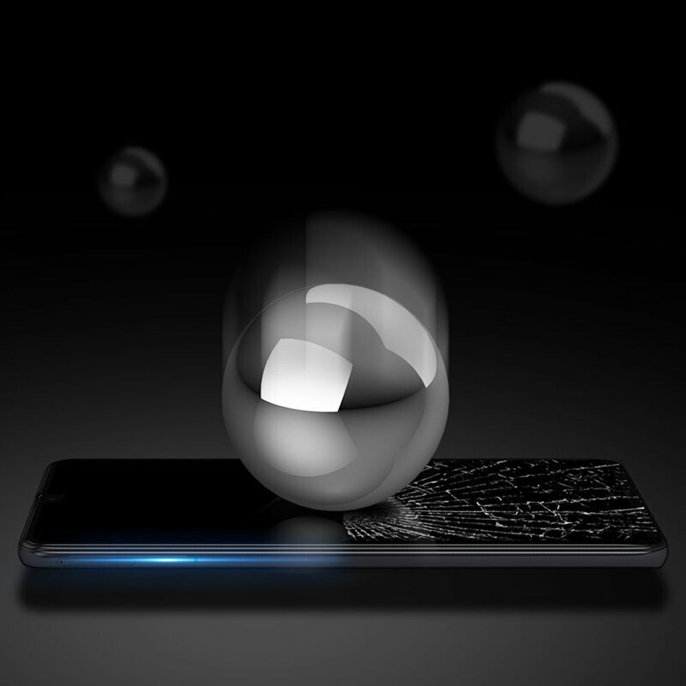 DUX DUCIS Displayschutzfolie für Samsung Galaxy S25+ S936, gehärtetes Glas, Edge Glue, Schwarz