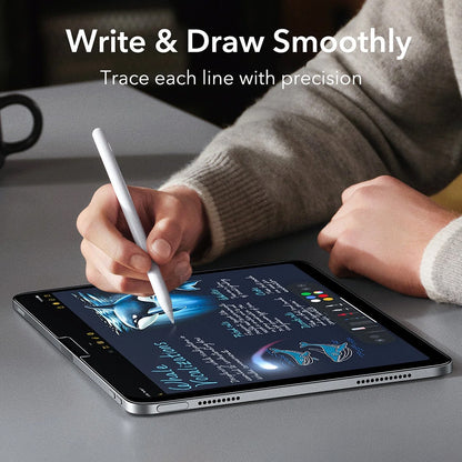 Schutzfolie ESR Armorite Paper Feel UltraFit für Apple iPad (2025) / (2022), gehärtetes Glas, Full Glue, Set mit 2 Stück