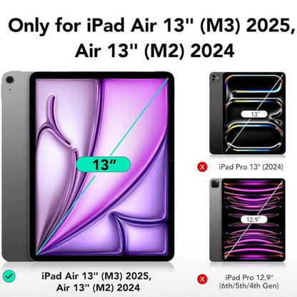 Schutzfolie ESR Armorite UltraFit für Apple iPad Air 13 (2025) / Air 13 (2024), gehärtetes Glas, Vollkleber, Set mit 2 Stück