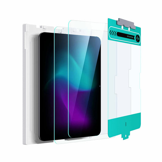 ESR Screen Protector for Apple iPad Pro 11 (2024), Tempered Glass, Full Glue, Set of 2 Pieces