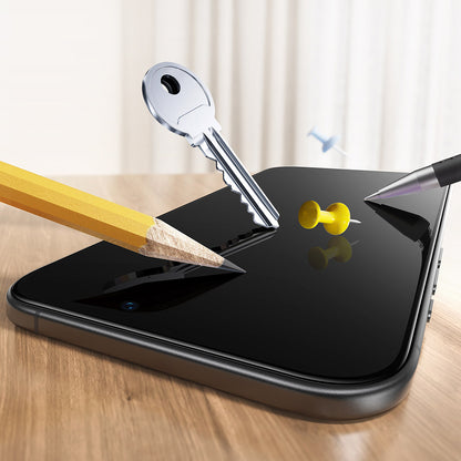 Schutzfolie ESR UltraFit für Apple iPhone 17 Pro Max, gehärtetes Glas, vollflächig klebend, Schwarz