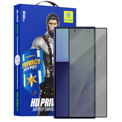 Außenbildschirm-Schutzfolie Privacy Blueo Anti-Peep für Samsung Galaxy Z Fold8 Ultra F971 / Z Fold7 F966, gehärtetes Glas, Vollkleber