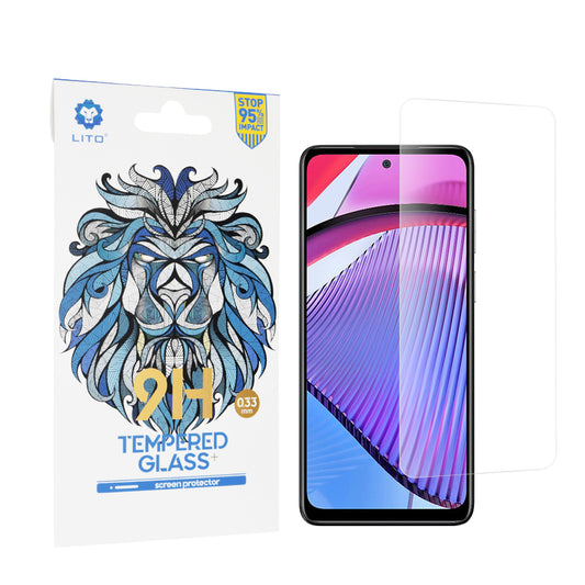 Lito Classic Displayschutzfolie für Motorola Moto G Power 5G, gehärtetes Glas, Full Glue, 2.5D