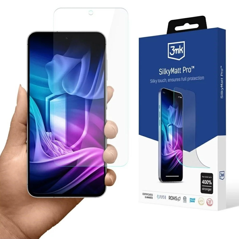 Matt-Schutzfolie 3MK Silky Pro für Samsung Galaxy A36 A366, Kunststoff