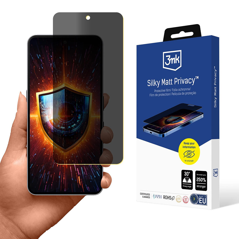 Matt Privacy Schutzfolie 3MK Silky für Nothing Phone (3a) / Phone (3a) Pro, Kunststoff