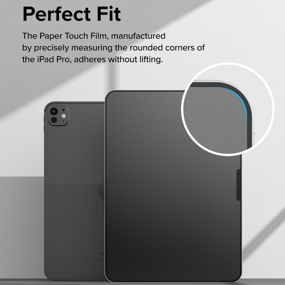 Schutzfolie Matte Ringke Paper Touch Hard für Apple iPad Pro 13 (2024), Kunststoff