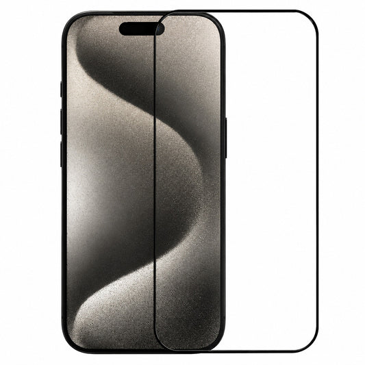 Nillkin CP+ Pro Displayschutzfolie für Apple iPhone 15 Pro Max, gehärtetes Glas, Vollkleber, schwarz