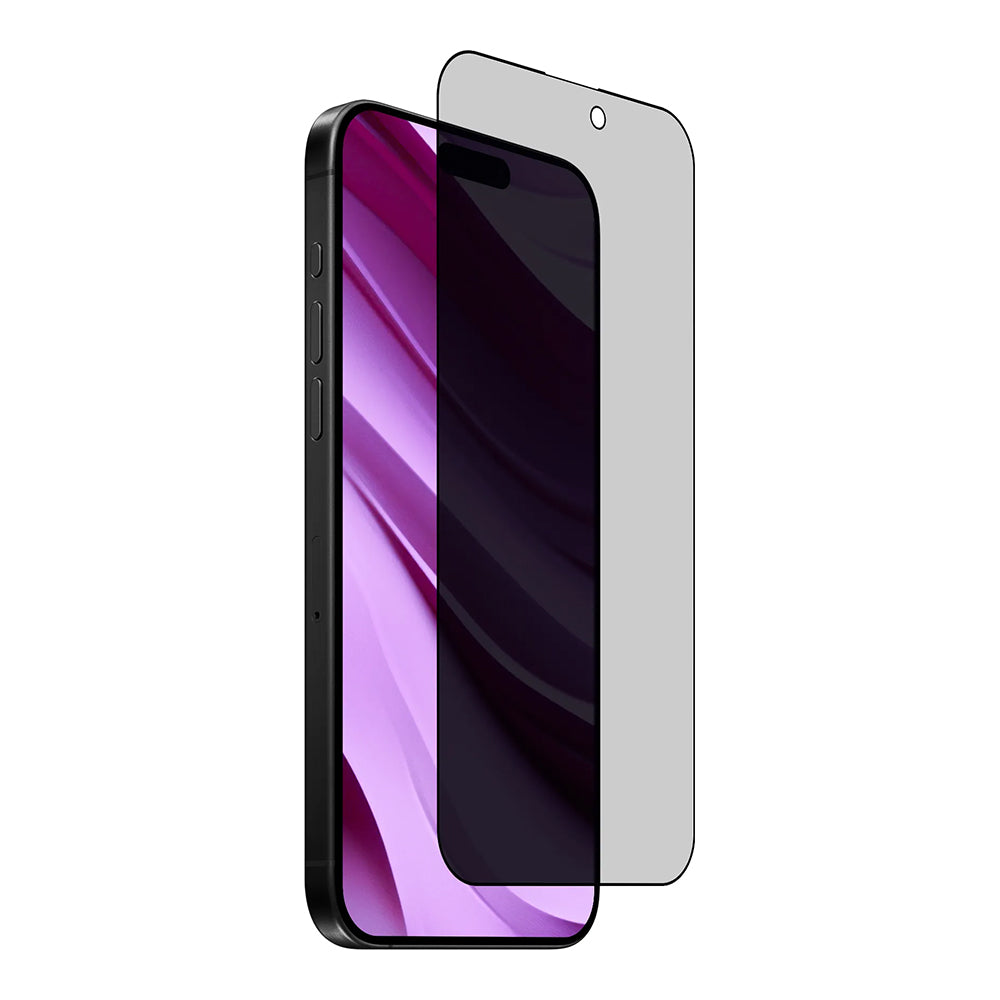 Schutzfolie Privacy Anank 5X Reinforced Applicator für Apple iPhone 17 Pro, Gehärtetes Glas, Full Glue, 2.5D