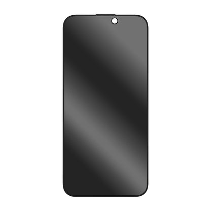Privacy-Schutzfolie Blueo Anti-Peep Applicator Pro für Apple iPhone 15 Pro, gehärtetes Glas, Vollkleber