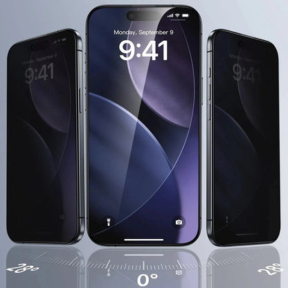 Privacy-Schutzfolie ESR UltraFit Classic für Apple iPhone 18 Pro Max, gehärtetes Glas, Full Glue, 3er-Set