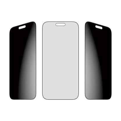 Schutzfolie Privacy PanzerGlass Ultra-Wide Fit 2-Way EasyAligner für Apple iPhone 17 Pro Max, gehärtetes Glas, Full Glue