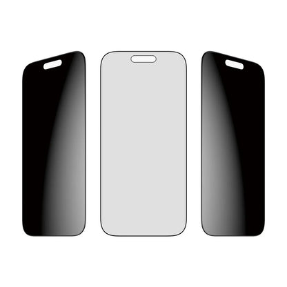 Schutzfolie Privacy PanzerGlass Ultra-Wide Fit 2-Way EasyAligner für Apple iPhone 17 Pro, gehärtetes Glas, Full Glue