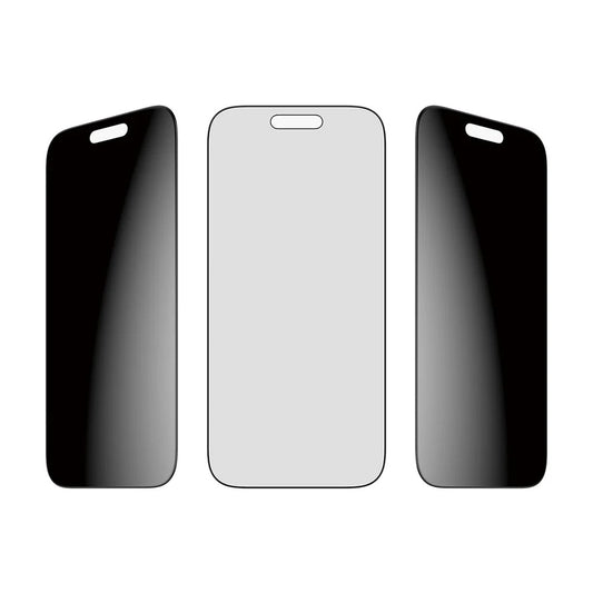 Schutzfolie Privacy PanzerGlass Ultra-Wide Fit 2-Way EasyAligner für Apple iPhone 17 Pro, gehärtetes Glas, Full Glue