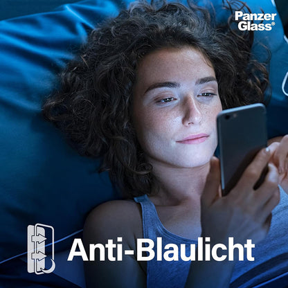 Schutzfolie Privacy PanzerGlass Ultra-Wide Fit EasyAligner für Apple iPhone 16 Pro, gehärtetes Glas, Full Glue