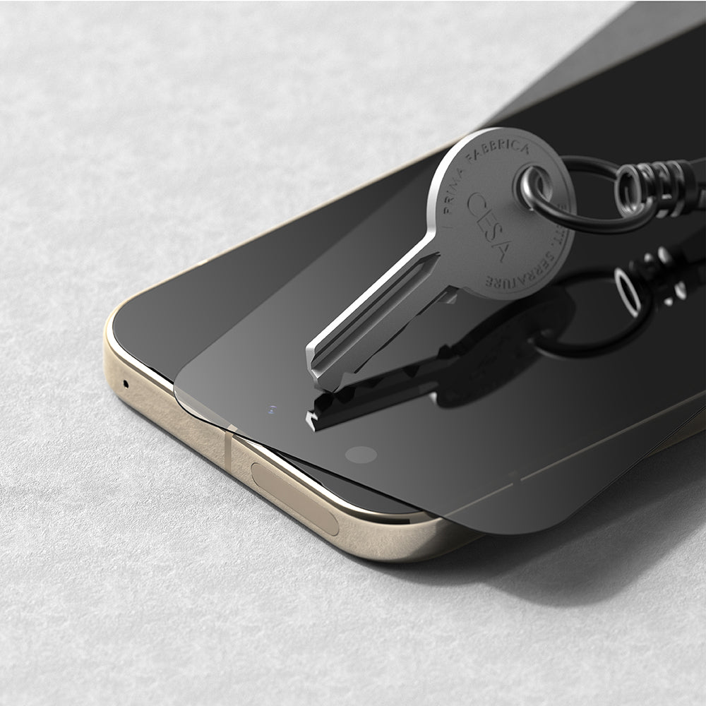 Privacy-Schutzfolie Ringke Easy Slide für Google Pixel 11 Pro XL / 10 Pro XL / 9 Pro XL, gehärtetes Glas, Full Glue, 2 Stück Set