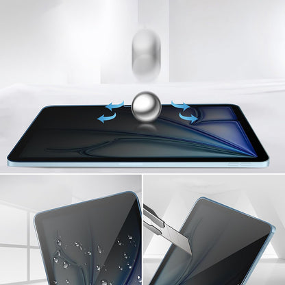 Privacy-Schutzfolie Techsuit ArmorGlass CrystalHD für Apple iPad Pro 11 (2022), gehärtetes Glas, Full Glue, 2er-Set