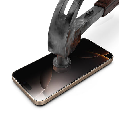 Privacy-Schutzfolie Techsuit TitanGlass für Apple iPhone 18 Pro, Sicherheitsglas, Vollkleber