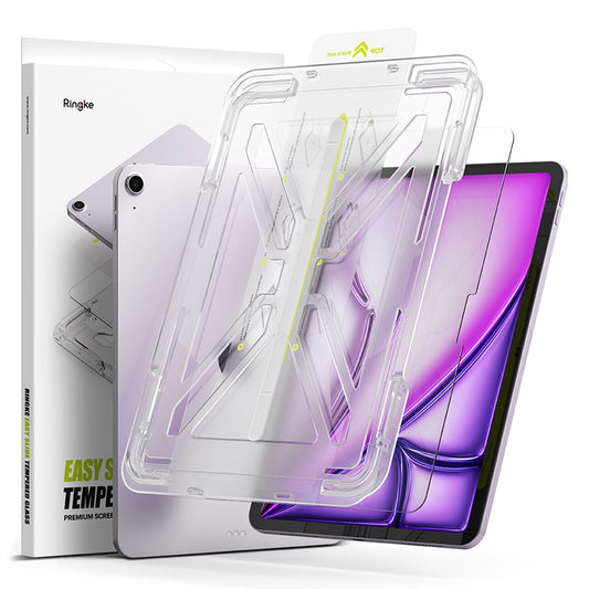 Ringke Easy Slide Displayschutzfolie für Apple iPad Air 13 (2026) / Pro 13 (2025), gehärtetes Glas, Full Glue