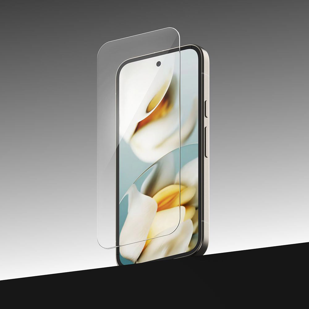 Ringke Easy Slide Displayschutzfolie für Google Pixel 9a, gehärtetes Glas, Full Glue, 2er-Set