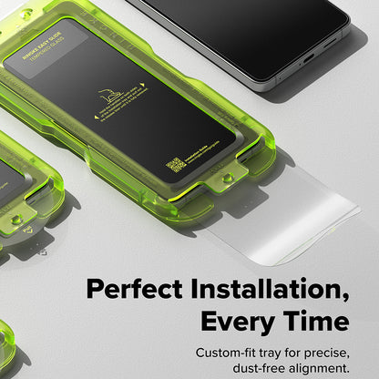 Ringke Easy Slide Screen Protector for Samsung Galaxy S26 S942, Tempered Glass, Full Glue, Set of 2 Pieces