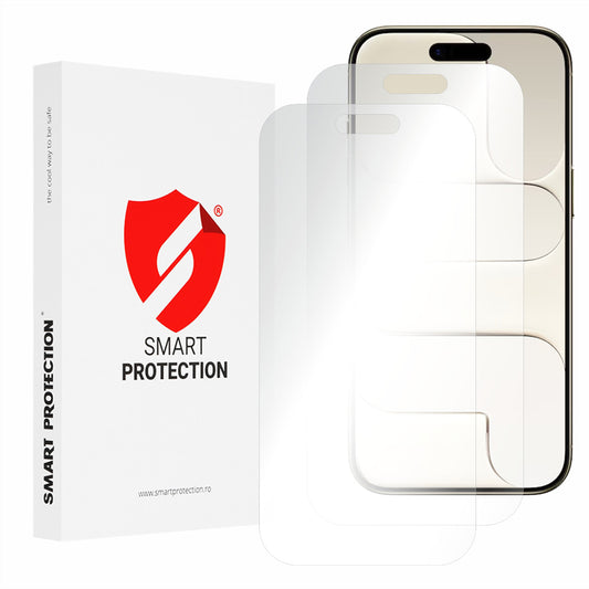 Schutzfolie Smart Protection Premium Classic für Apple iPhone 17 Air, Kunststoff, Set mit 2 Stück.