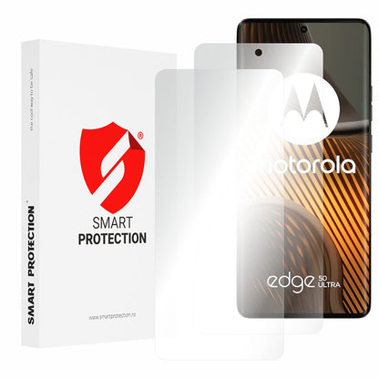 Smart Protection Premium Classic Displayschutzfolie für Motorola Edge 50 Ultra, Kunststoff, 2 Stück Set