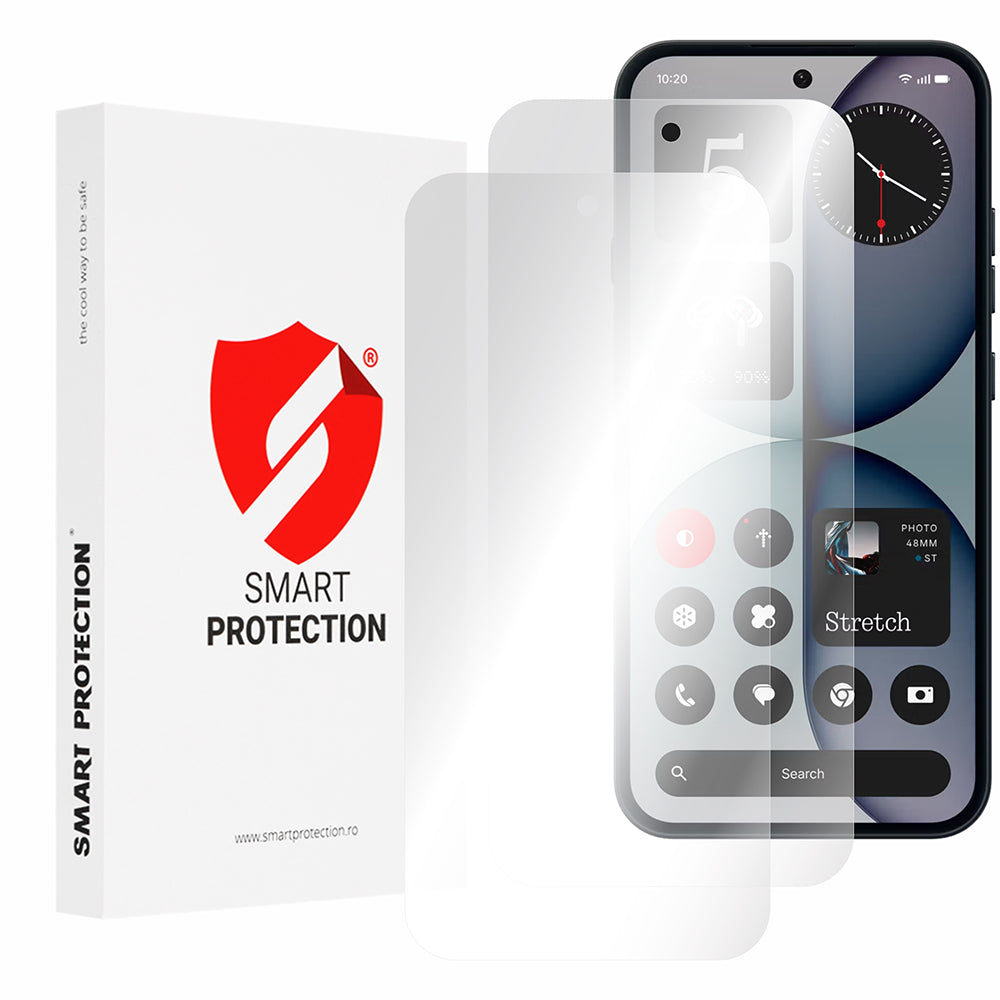Schutzfolie Smart Protection Premium Classic für Nothing Phone (4a), Kunststoff, Set mit 2 Stück