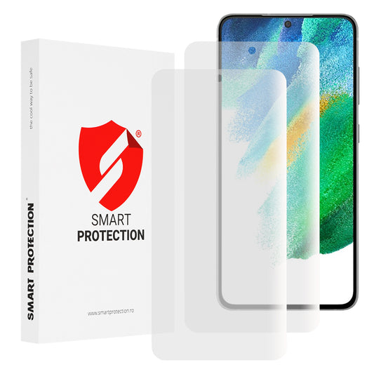 Smart Protection Premium Classic Displayschutzfolie für Samsung Galaxy S21 FE 5G G990, Kunststoff, 2 Stück Set