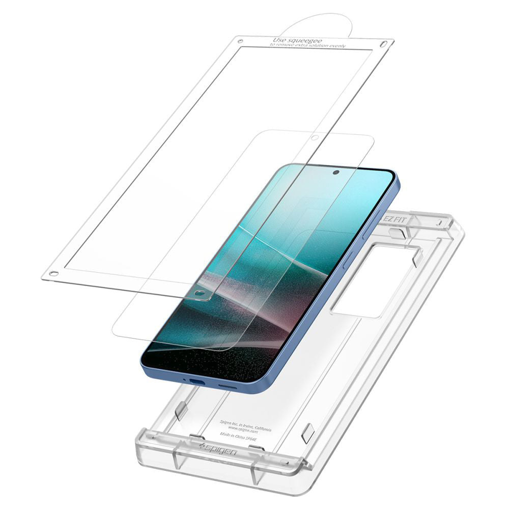 Schutzfolie Spigen Elite Shield EZ FIT HD für Samsung Galaxy S25+ S936, Kunststoff AFL09087