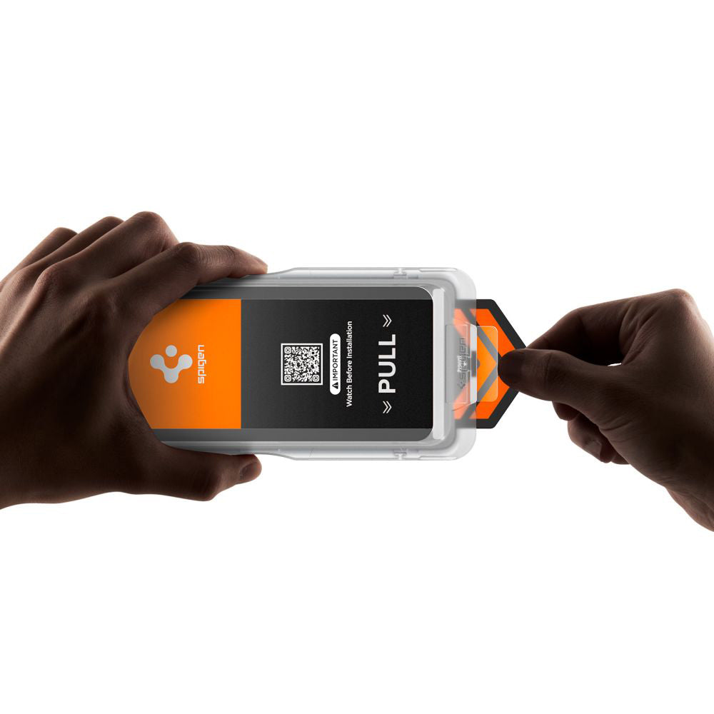 Schutzfolie Spigen GlastR EZ FIT Pro HD für Samsung Galaxy S26 Plus S947, Gehärtetes Glas, Vollkleber AGL11086