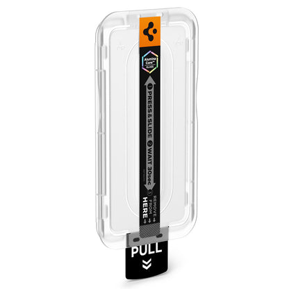 Schutzfolie Spigen GlastR EZ FIT Pro HD (Anti-Reflexion) für Samsung Galaxy S26 Plus S947, gehärtetes Glas, Vollkleber, Set mit 2 Stück