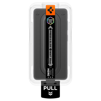 Schutzfolie Spigen GlastR EZ FIT Pro HD (Anti-Reflexion) für Samsung Galaxy S26 Plus S947, gehärtetes Glas, Vollkleber, Set mit 2 Stück