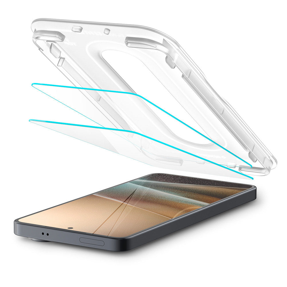 Spigen GlastR EZ FIT Pro HD Anti-Reflex Schutzfolie für Samsung Galaxy S26 S942, Gehärtetes Glas, Vollkleber, 2er-Set